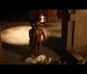 Celebs Sex Scene Of Naked Yetide Badaki American Gods S01e08 2017