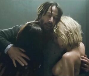 Keanu Reeves Together With Ana De Armas And Lorenza Izzo In Nude Scene