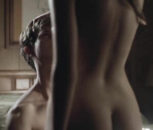 Naked Beauty Lili Simmons Gets Penetrated By The Shy Man In TV Series