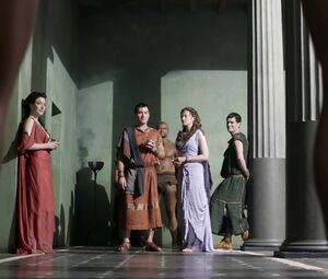 Jessica Grace Smith, Lesley-Ann Brandt - Spartacus. Gods of the Arena s01e03 (2011)