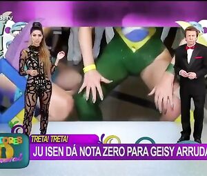 Anus in Brazilian TV show