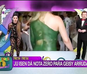 Anus in Brazilian TV show