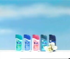 Alte Werbung FA DUSCHBAD LEICHTE FRISCHE