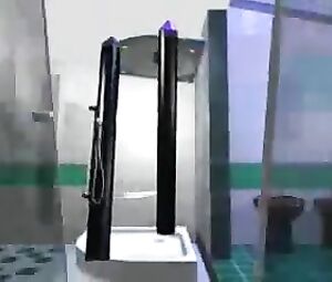 FLSA Hansgrohe Pharo shower temple