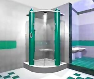 FLSA Hansgrohe Pharo shower temple