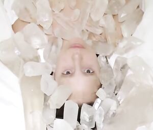 The Abramovic Method practiced by Lady Gaga NSFW)