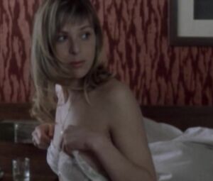 A gentle scene of the French sex of a young girl and an old man