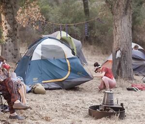 Amy Landecker, Gaby Hoffmann - Transparent S02E07-10 (2015) HD 720 (Nude, Bush)