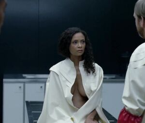 Thandie Newton, Angela Sarafyan, Tessa Thompson, Evan Rachel Wood nude - Westworld S01E07 (2016)