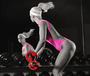 Micaela Schafer - Jump uncut (Babes, Strip)