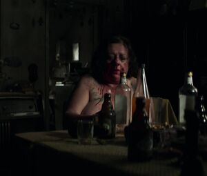 Martina Eitner-Acheampong, Margarethe Tiesel nude - Der goldene Handschuh (2019)