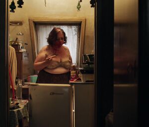 Martina Eitner-Acheampong, Margarethe Tiesel nude - Der goldene Handschuh (2019)