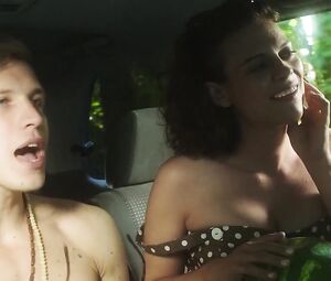 Taisiya Vilkova, Viktoriya Tolstoganova, Darya Zhovner, Polina Vitorgan nude - Sex scene from movie Vyshe neba (2019)