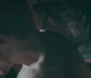 Aurora Perrineau nude - BOO! (2019)