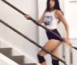 Stephanie Beatriz Sexy - Home Fitness Video