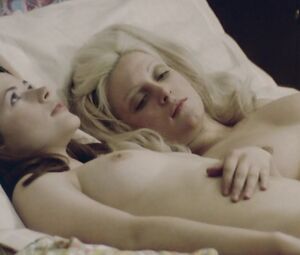 Sexy Lesbian Classic Video. Erotic Film "Schoolgirl Hitchhikers"