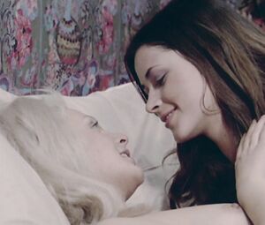 Sexy Lesbian Classic Video. Erotic Film "Schoolgirl Hitchhikers"