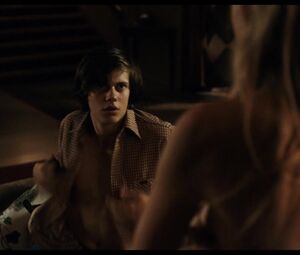 Blowjob Sex video with naked Therese Anderson of the movie "Behind Blue Skies"