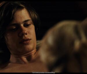 Blowjob Sex video with naked Therese Anderson of the movie "Behind Blue Skies"