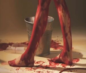 Art Nudity Naked on Stage Video from the movie "Exodos"