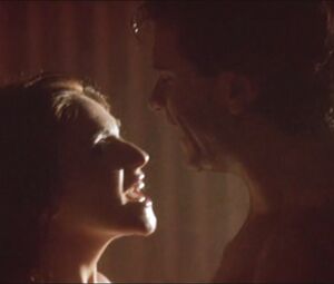 Silvia Rossi sex scene in sauna from the movie "Fallo"