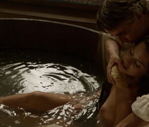 Melia Kreiling topless video | TV movie "The Borgias"