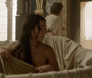 Melia Kreiling topless video | TV movie "The Borgias"