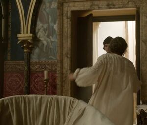 Melia Kreiling topless video | TV movie "The Borgias"