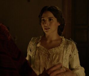 Melia Kreiling topless video | TV movie "The Borgias"
