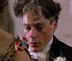 Topless scene - Moira Kelly, Diane Lane - Chaplin (1992)