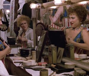 Topless scene - Moira Kelly, Diane Lane - Chaplin (1992)