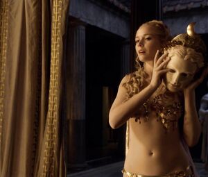 Naked Viva Bianca - Spartacus Blood and Sand s01e09 (2010)