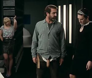 Naked on Stage from the Film "Les rencontres d'après minuit"