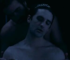 Naked on Stage from the Film "Les rencontres d'après minuit"