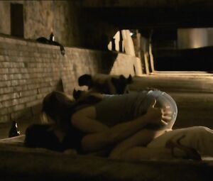 Nude Gillian Alexy, Yael Stone - West (2007)