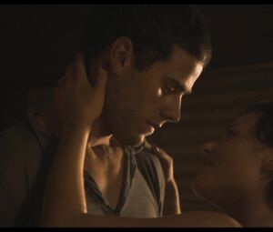 Group Orgy Sex Video with Sian Breckin & Jaime Winstone naked from the movie "Donkey Punch" (2008)