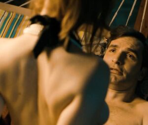 Toples actress Vica Kerekes from sex scene of the movie "Muses and Hopes" (2011)