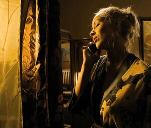 Toples actress Vica Kerekes from sex scene of the movie "Muses and Hopes" (2011)