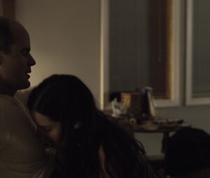 Nude Sex Celebs Rachel Brosnahan, Kate Lyn Sheil - House of Cards s02 (2014)