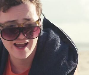 Topless Outdoors Scenes Bridey Elliott, Clare McNulty, Hallie Haas, Christine Spang - Fort Tilden (2014)