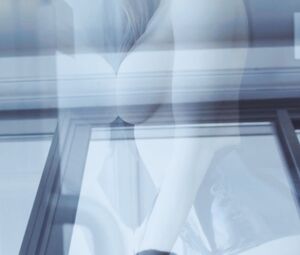 Naked Girl in Window - Fetish Erotic Video