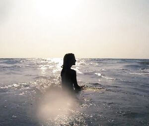 Nude Art - Girl on the Beach