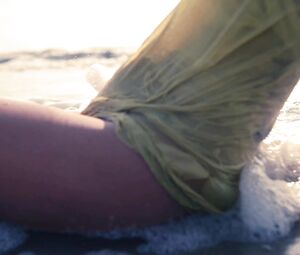 Nude Art - Girl on the Beach