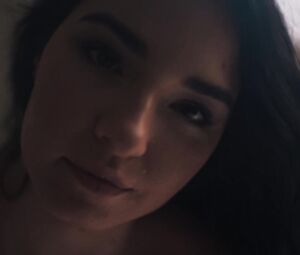 POV Nude Art - Nice Topless Brunette