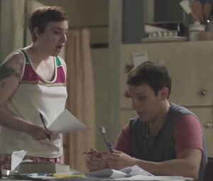 Naked Jemima Kirke, Lena Dunham nude - Girls S05E04 (2016)