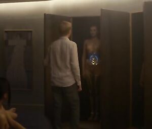 Naked Alicia Vikander and Sonoya Mizuno - EX MACHINA