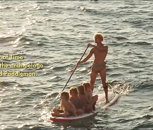 Nude scene with actresses Crista Alfaiate naked, Joana de Verona naked and othe sexy girls - Arabian Nights (2015)