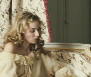 Hot actress Virginie Ledoyen - Farewell My Queen (2012)