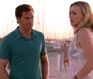 Nudity in TV show Yvonne Strahovski - Dexter, Season 07 (2013)
