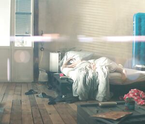 Funny nude scene and Missionary sex episode with actress Anja Knauer, Birte Glang of the German film "Gut zu Vögeln" (2016)